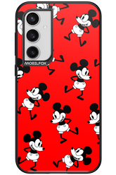 Iconic Mouse (red pattern) - Samsung Galaxy S23 FE