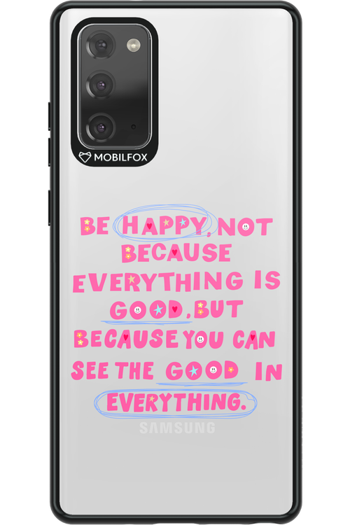 Be Happy - Samsung Galaxy Note 20