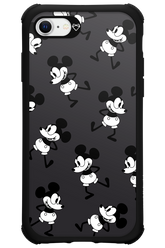 Iconic Mouse (antracite pattern) - Apple iPhone 7