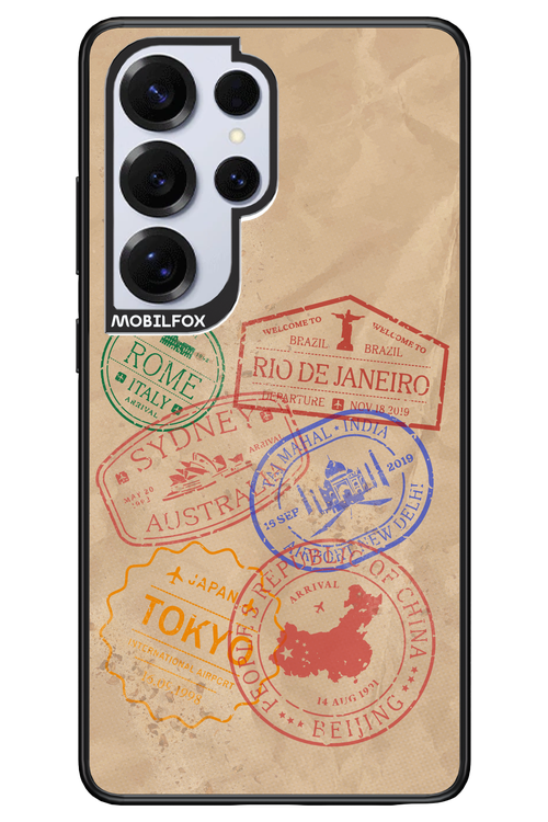 Travel Stamps 2.0 - Samsung S25 Ultra