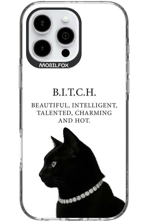 B. i. t. c. h. - Apple iPhone 16 Pro Max