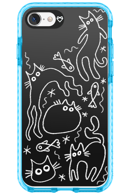 CHALK_CATS - Apple iPhone 8