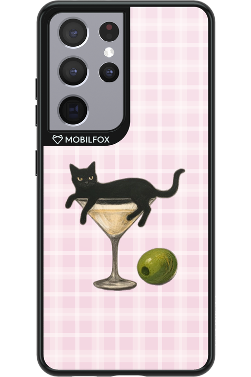 Cocktail Cat 2.0 - Samsung Galaxy S21 Ultra