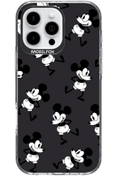 Iconic Mouse (antracite pattern) - Apple iPhone 16 Pro Max