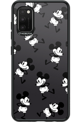 Iconic Mouse (antracite pattern) - Samsung Galaxy A41
