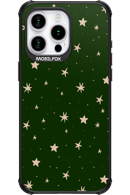 Forest Green Stars - Apple iPhone 15 Pro Max