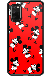 Iconic Mouse (red pattern) - Samsung Galaxy A41