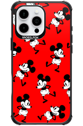 Iconic Mouse (red pattern) - Apple iPhone 16 Pro Max
