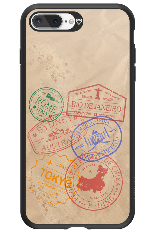 Travel Stamps 2.0 - Apple iPhone 7 Plus