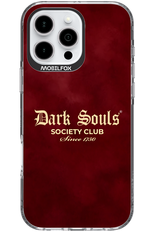 Dark Souls (Burgundy) - Apple iPhone 16 Pro Max