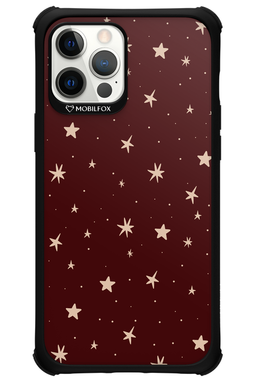 Burgundy Stars - Apple iPhone 12 Pro Max
