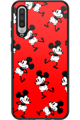 Iconic Mouse (red pattern) - Samsung Galaxy A70
