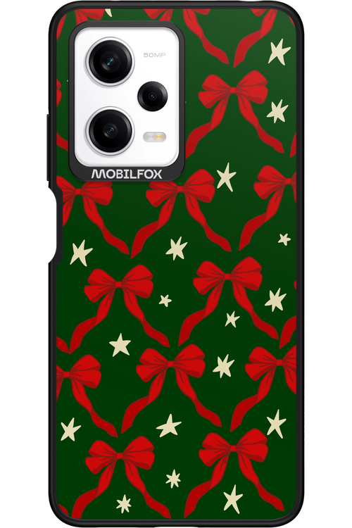 Bow & Stars (Green) - Xiaomi Redmi Note 12 Pro 5G