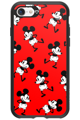 Iconic Mouse (red pattern) - Apple iPhone 7