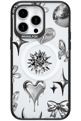 Silver Zone Transparent - Apple iPhone 15 Pro Max