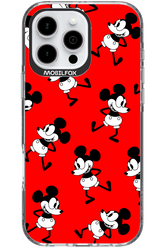 Iconic Mouse (red pattern) - Apple iPhone 16 Pro Max