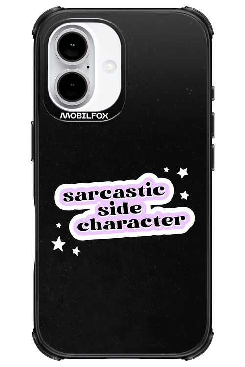Sarcastic Black - Apple iPhone 16