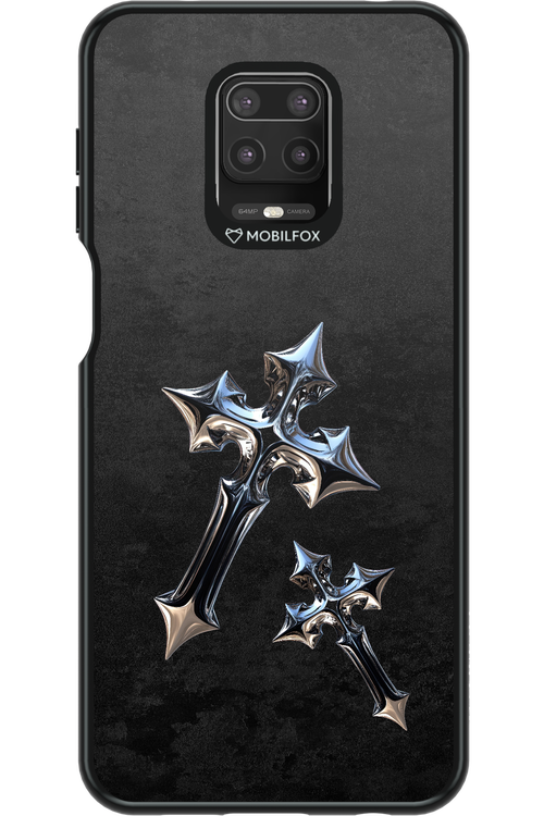 Chrome Crosses - Xiaomi Redmi Note 9 Pro