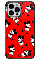 Iconic Mouse (red pattern) - Apple iPhone 13 Pro Max