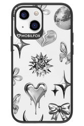 Silver Zone Transparent - Apple iPhone 13 Mini