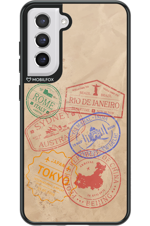 Travel Stamps 2.0 - Samsung Galaxy S21 FE