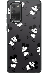 Iconic Mouse (antracite pattern) - Samsung Galaxy Note 20