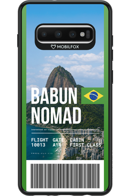 BABUN NOMAD (fly ticket) 2.0 - Samsung Galaxy S10+