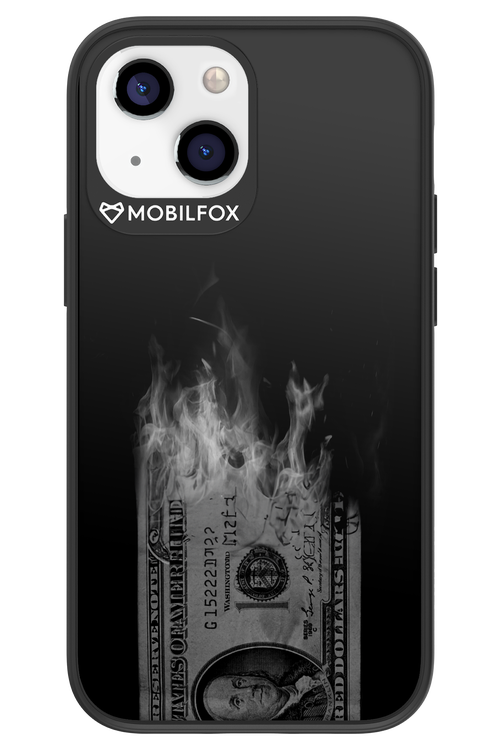 Money Burn B&W 2.0 - Apple iPhone 13 Mini