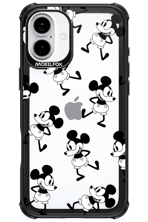 Iconic Mouse (pattern) - Apple iPhone 16 Plus