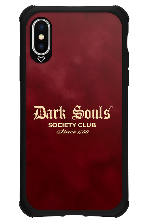 Dark Souls (Burgundy) - Apple iPhone X