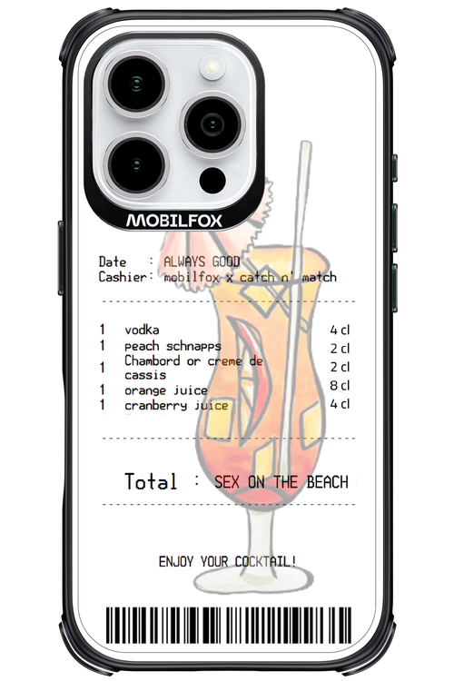 sex on the beach cocktail - Apple iPhone 16 Pro