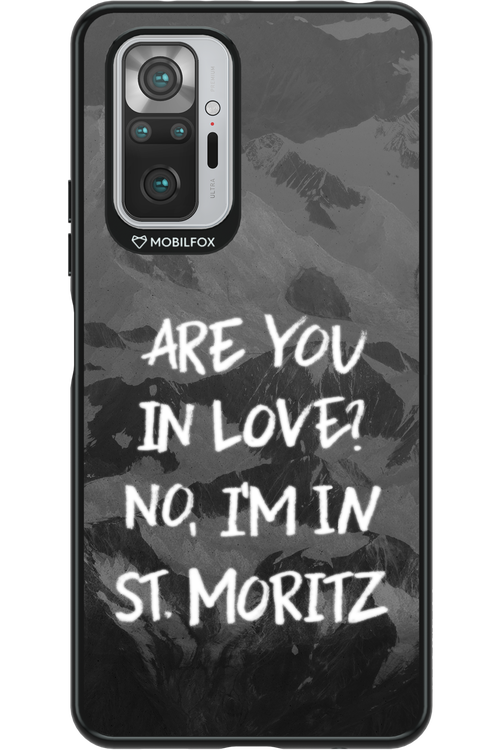 I'm in St. Moritz - Xiaomi Redmi Note 10 Pro