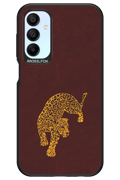 Burgundy Leopard - Samsung Galaxy A15
