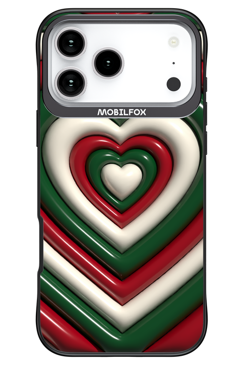 XMAS Hearts - Apple iPhone 17 Pro Max