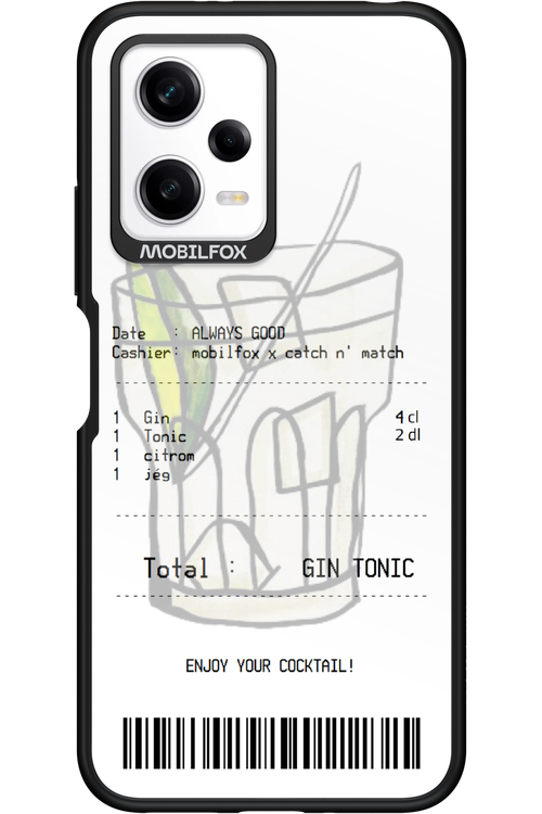 gin tonic - Xiaomi Redmi Note 12 5G