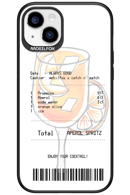 aperol spritz cocktail - Apple iPhone 15 Plus