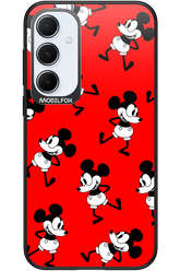 Iconic Mouse (red pattern) - Samsung Galaxy A55