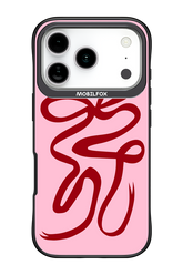 Burgundy Bow - Apple iPhone 17 Pro