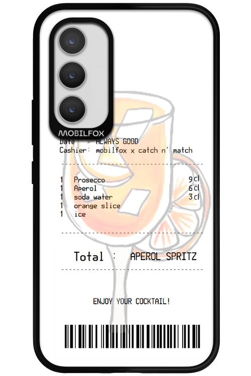 aperol spritz cocktail - Samsung Galaxy A34