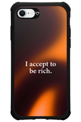 I accept to be rich - Apple iPhone SE 2022