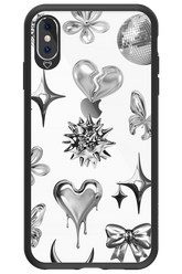 Silver Zone Transparent - Apple iPhone XS Max