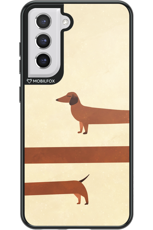 Stretchy Dog - Samsung Galaxy S21 FE