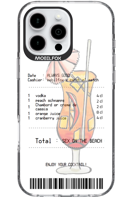sex on the beach cocktail - Apple iPhone 16 Pro Max