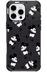 Iconic Mouse (antracite pattern) - Apple iPhone 16 Pro Max