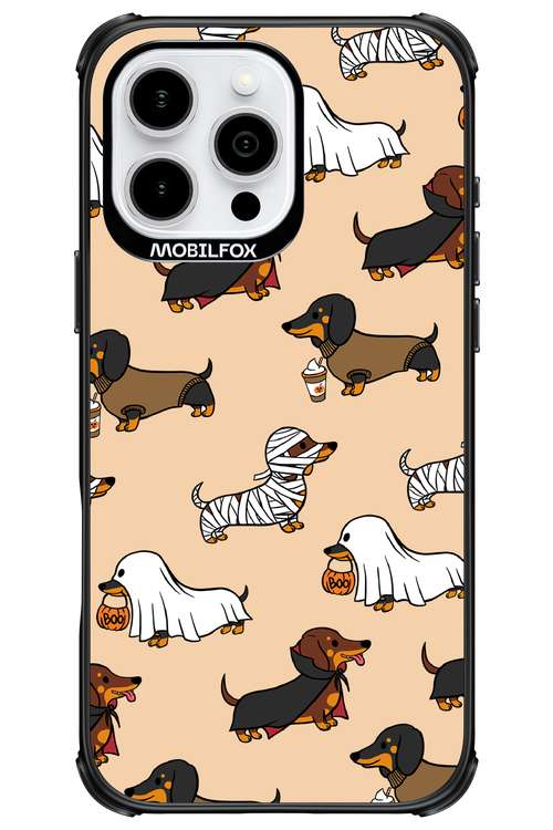 Scary Dachshund - Apple iPhone 16 Pro Max