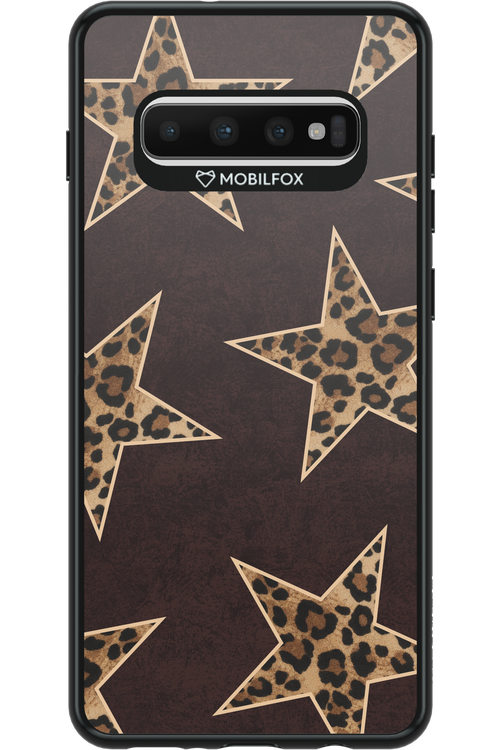 Wild Stars Brown - Samsung Galaxy S10+
