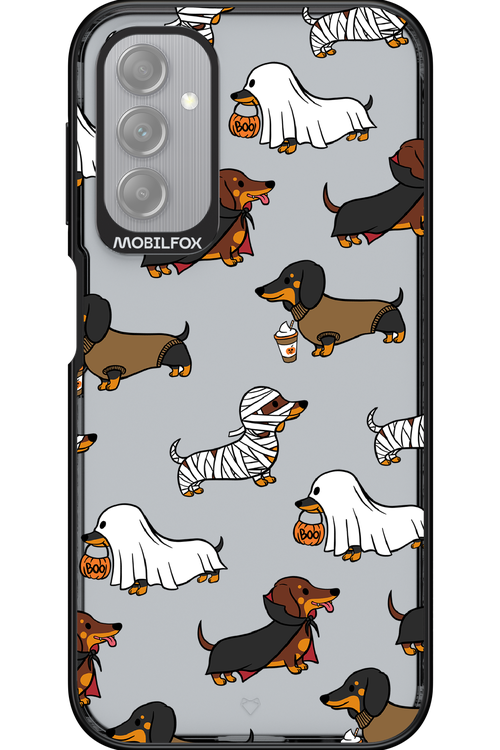 Scary Dachshund (Transparent) - Samsung Galaxy A14