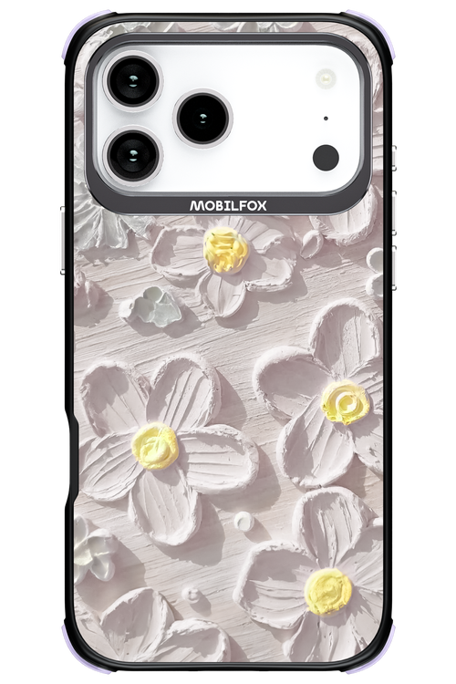 White Flowers - Apple iPhone 17 Pro Max