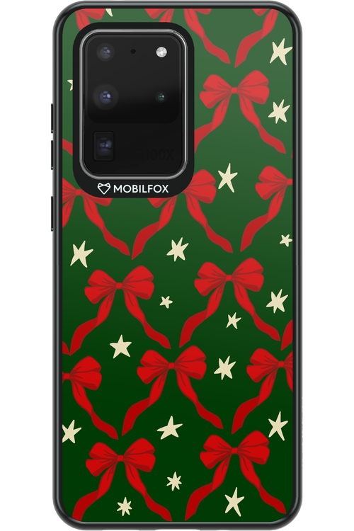 Bow & Stars (Green) - Samsung Galaxy S20 Ultra 5G