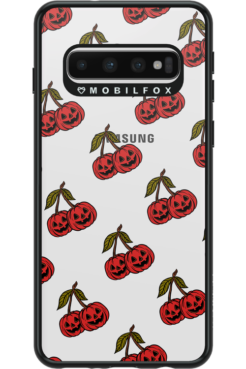 Spicey Pumpkin (Transparent) - Samsung Galaxy S10